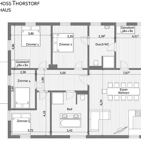 Kutscherhaus Thorstorf Apartment Warnow (Nordwestmecklenburg)