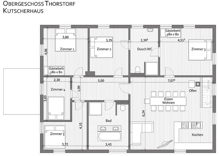 Kutscherhaus Thorstorf Lejlighed Warnow (Nordwestmecklenburg)